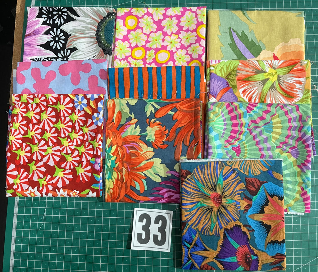 Kaffe Fassett Collective Collection Fat Quarter Bundle - 10 Metric Fat Quarters