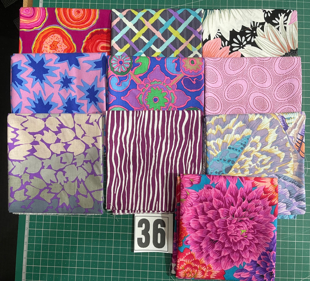 Kaffe Fassett Collective Collection Fat Quarter Bundle - 10 Metric Fat Quarters