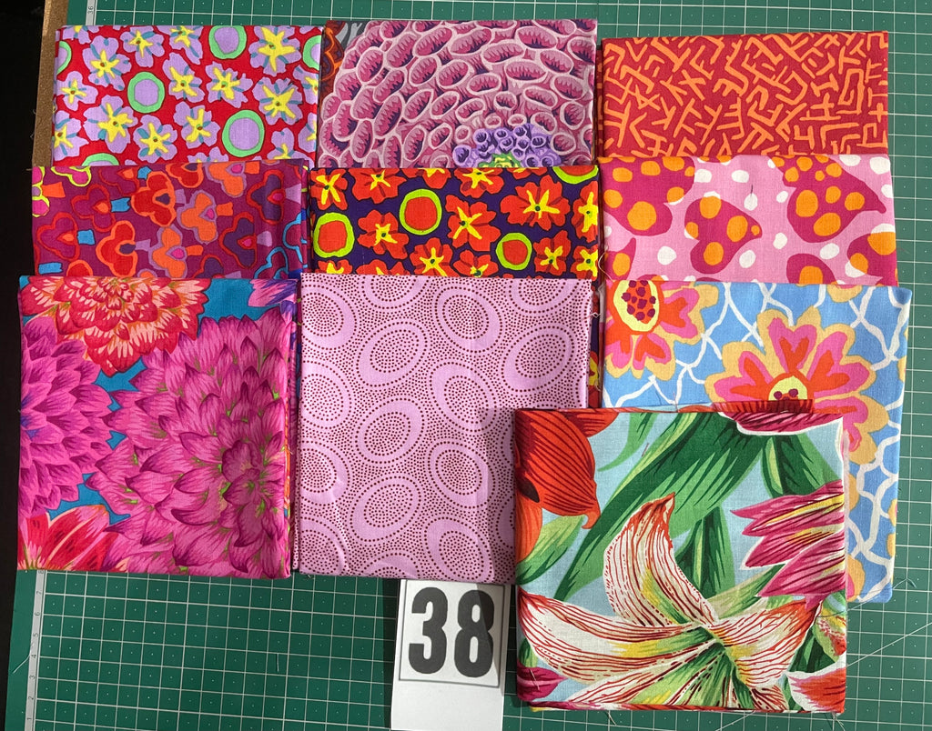Kaffe Fassett Collective Collection Fat Quarter Bundle - 10 Metric Fat Quarters