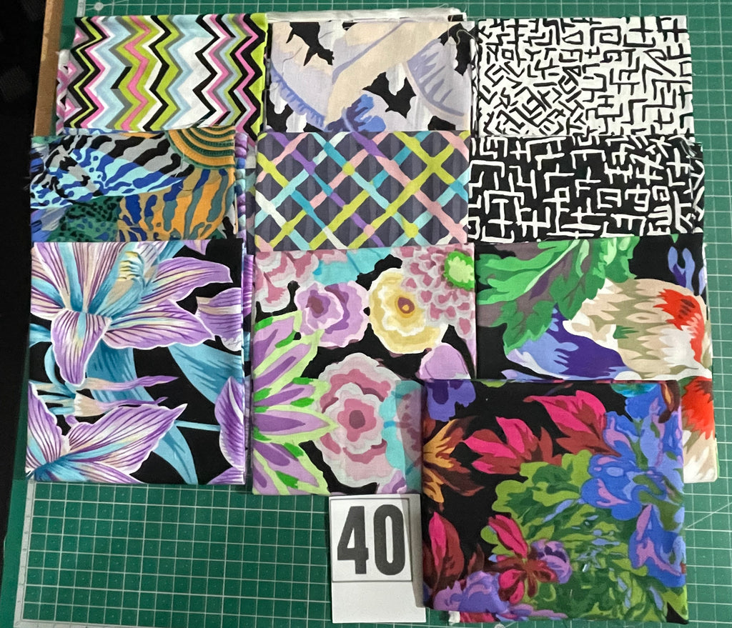 Kaffe Fassett Collective Collection Fat Quarter Bundle - 10 Metric Fat Quarters
