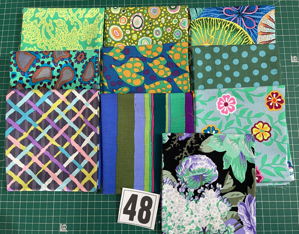 Kaffe Fassett Collective Collection Fat Quarter Bundle - 10 Metric Fat Quarters