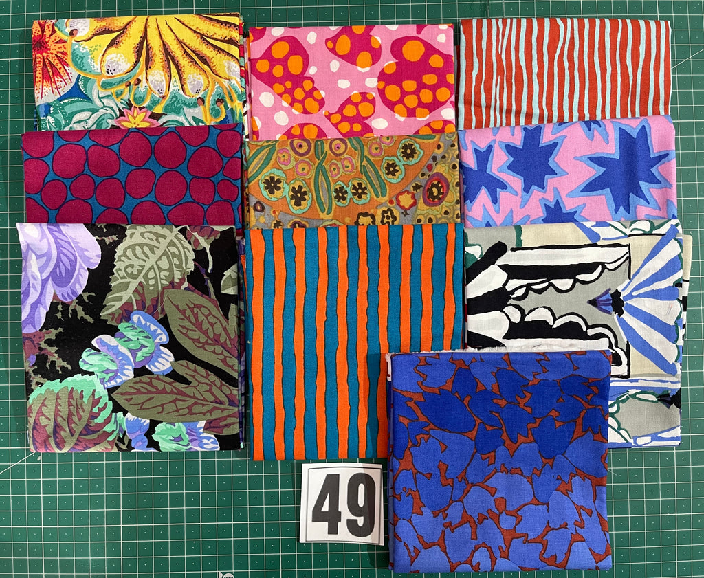Kaffe Fassett Collective Collection Fat Quarter Bundle - 10 Metric Fat Quarters