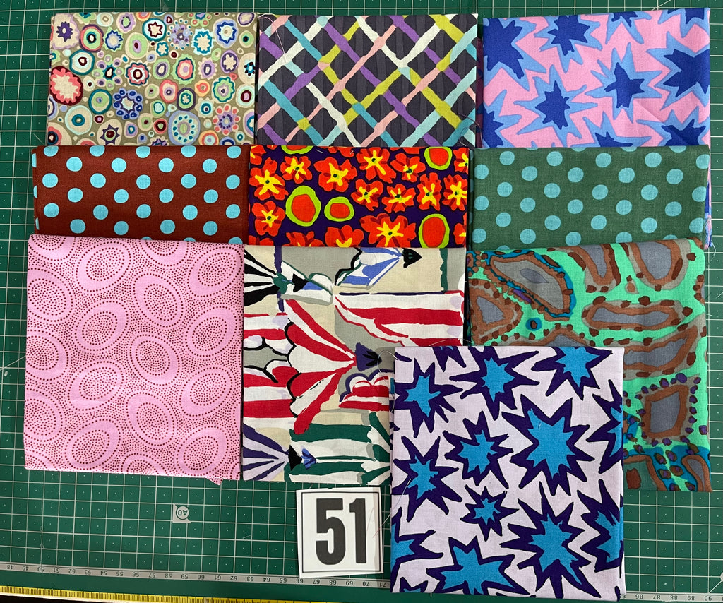 Kaffe Fassett Collective Collection Fat Quarter Bundle - 10 Metric Fat Quarters