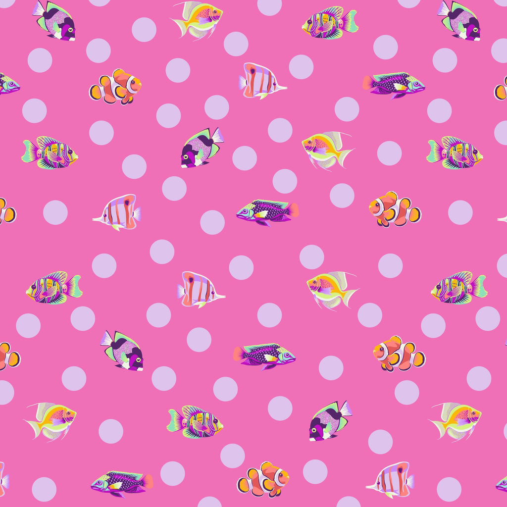 *Pre Order Floral Reef PWTP268.DELPHINE  School Crossing.Priced per 25 Cm. Due April/May