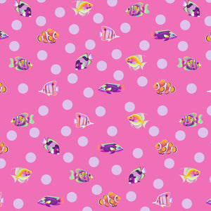 *Pre Order Floral Reef PWTP268.DELPHINE  School Crossing.Priced per 25 Cm. Due April/May