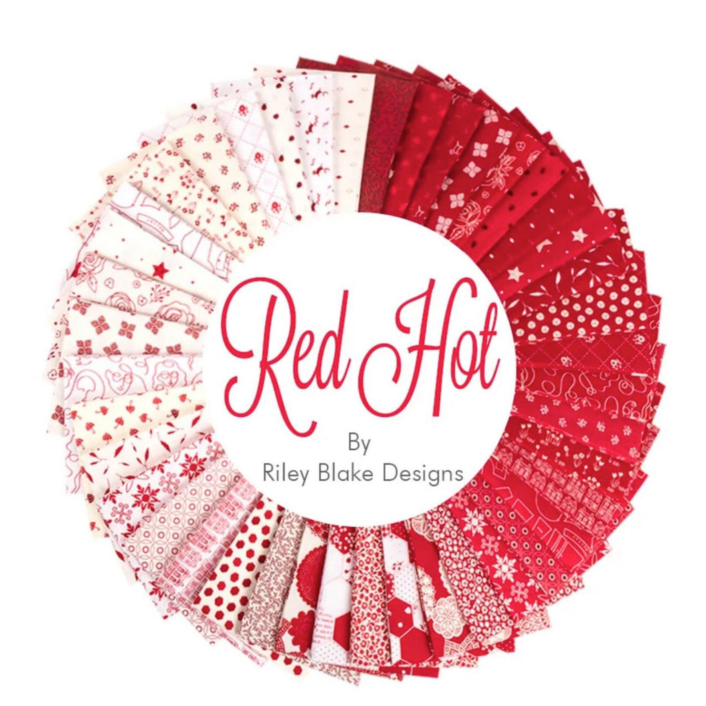 *#Red Hot FQ Bundle 42pcs