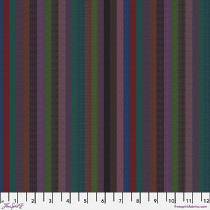 Kaffe Fassett WOVEN STRIPES WSGP002.DARK  Narrow Stripe.Priced per 25cm