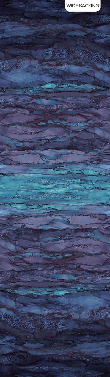 **Northcott Studio B24345-49 Bliss Ombre Ensemble TWILIGHT WIDEBACK 108" / 270 cms. Priced per 50 Cm.
