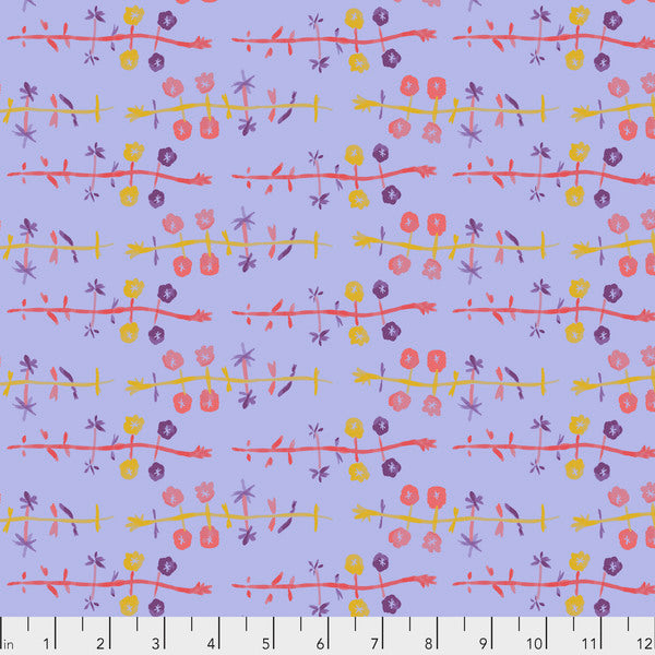 Long Distance by Courtney Cerutti Celebration LILAC.Priced per 25cm