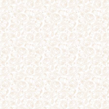 Gingham Farmhouse GF19111-Basic - Peony Roses.Priced per 25 Cm..