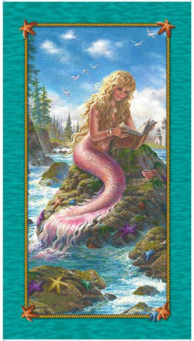 ARTWORKS III MERMAID PANEL 24" 24986 -X Color : MULTI