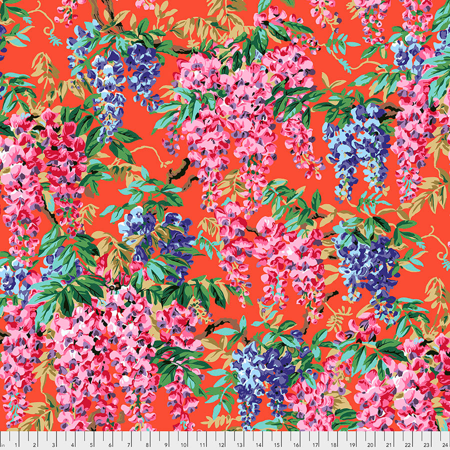 KFC Wisteria Red PWPJ102.*LAST CHANCE Priced per 25cm