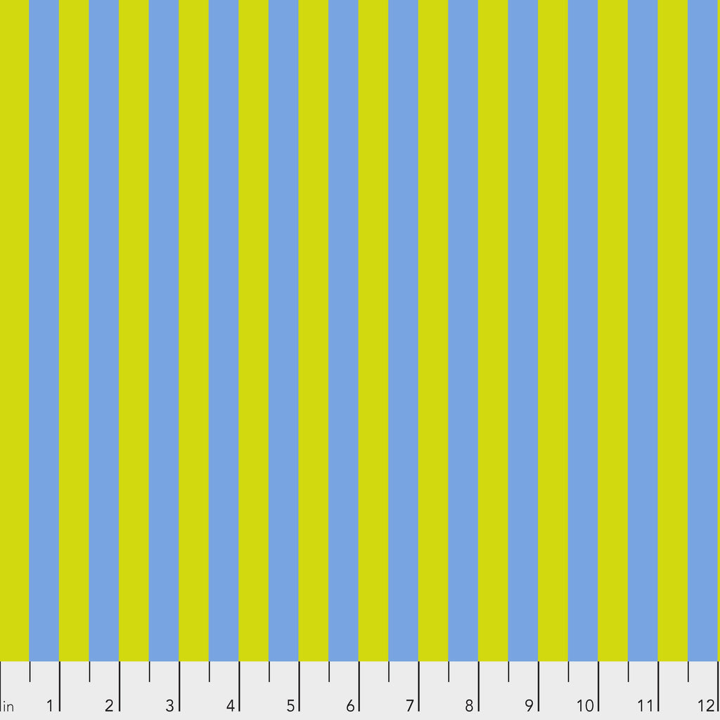 True Colors Tent Stripe MYRTLE  PWTP069 by Tula Pink.Priced per 25cm