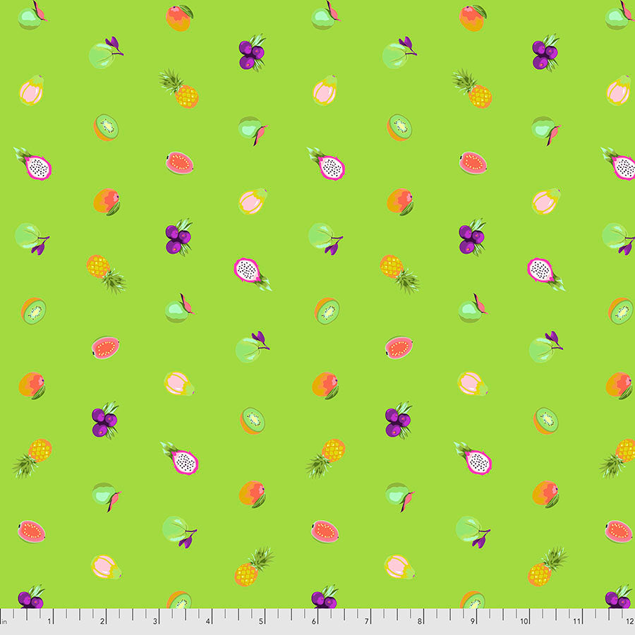 DAYDREAMER Forbidden Fruit Snacks KIWI PWTP175.Priced per 25cm.Tula Pink