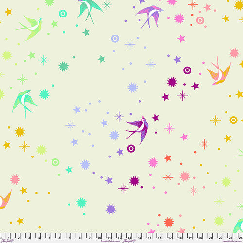 ** REMNANT True Colors Wideback by Tula Pink - Fairy Dust XL - Cotton Candy QBTP011 - 1.4 METRES