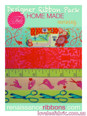 Renaissance Ribbon Pack Home Made by Tula Pink - Morning