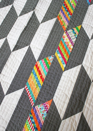 Canyon Boulevard Quilt Pattern: Paper Pattern