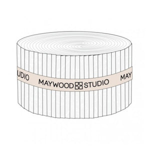 ST-MASSOL-UW - STRIPS SOLITAIRE ULTRA WHITE40 Strips (Jelly Roll)