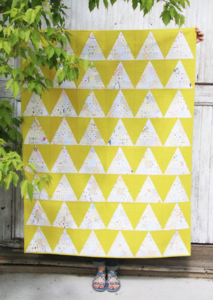 Clay Court Quilt Pattern: Paper Pattern