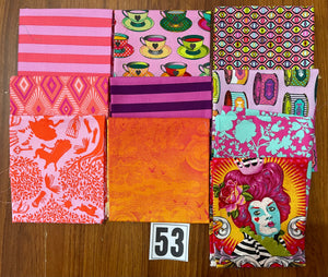 Tula Pink Fat Quarter Bundle - 10 Metric Fat Quarters