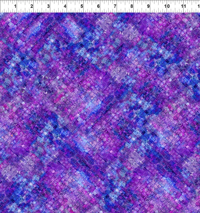 In The Beginning 5HN-3 Halcyon Purple Weave.Priced per 25cm