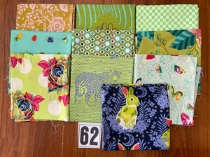 Tula Pink Fat Quarter Bundle - 10 Metric Fat Quarters