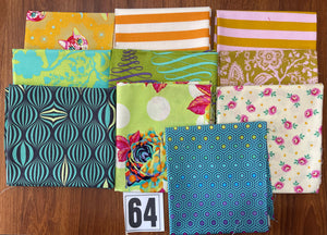 Tula Pink Fat Quarter Bundle - 10 Metric Fat Quarters