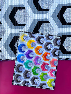 Mini Darby Road Quilt Pattern: Paper Pattern