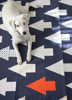 One Way Quilt Pattern: Paper Pattern