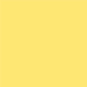 A swatch of Northcott ColorWorks Premium Solid fabric in a 9000 Colour, which is a bright lemon yellow.