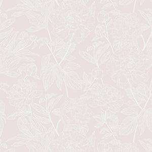 Indelible Soft AMT1003-31V Peony DOE by Anna Maria Priced per 25 Cm.
