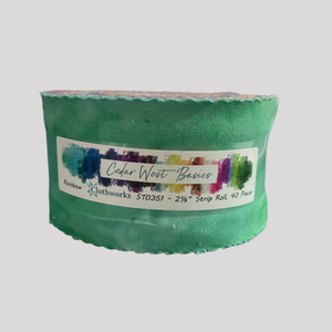 *!Cedar West Basics Rainbow ST0351 Strip Roll (Jelly Roll)