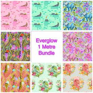 *Everglow designed by Tula Pink 1 Metre Bundle