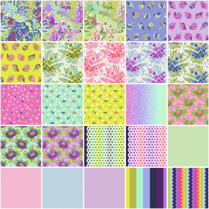 **Pre Order Floral Reef Fat Quarter Bundle (25 Fabrics) due to arrive April/May 2026