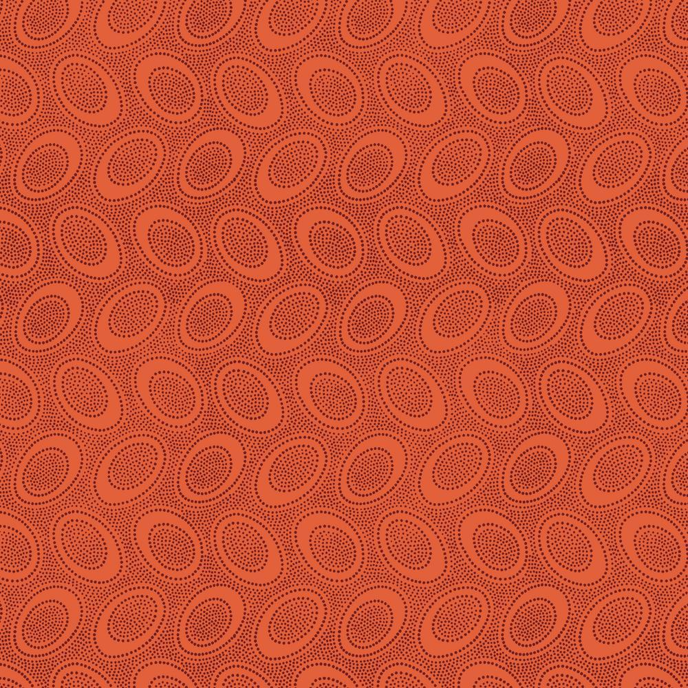 *REMNANT* KFC Aboriginal Dot GP71 ORANGE   - 55 CM
