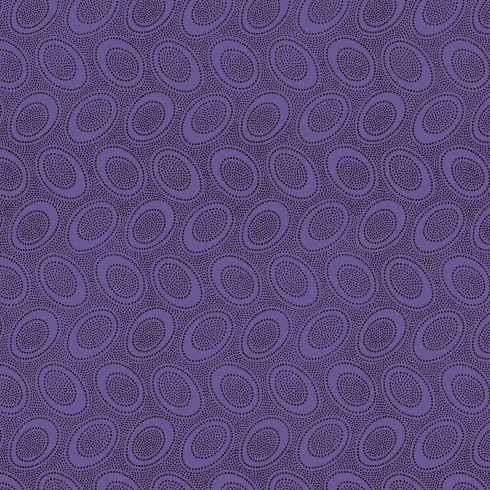 *REMNANT* KFC Aboriginal Dot GP71  PERIWINKLE  - 50 Cm