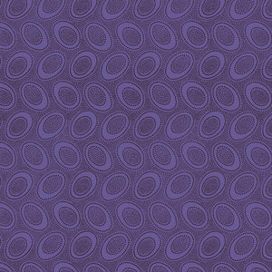 *REMNANT* KFC Aboriginal Dot GP71  PERIWINKLE  - 50 Cm