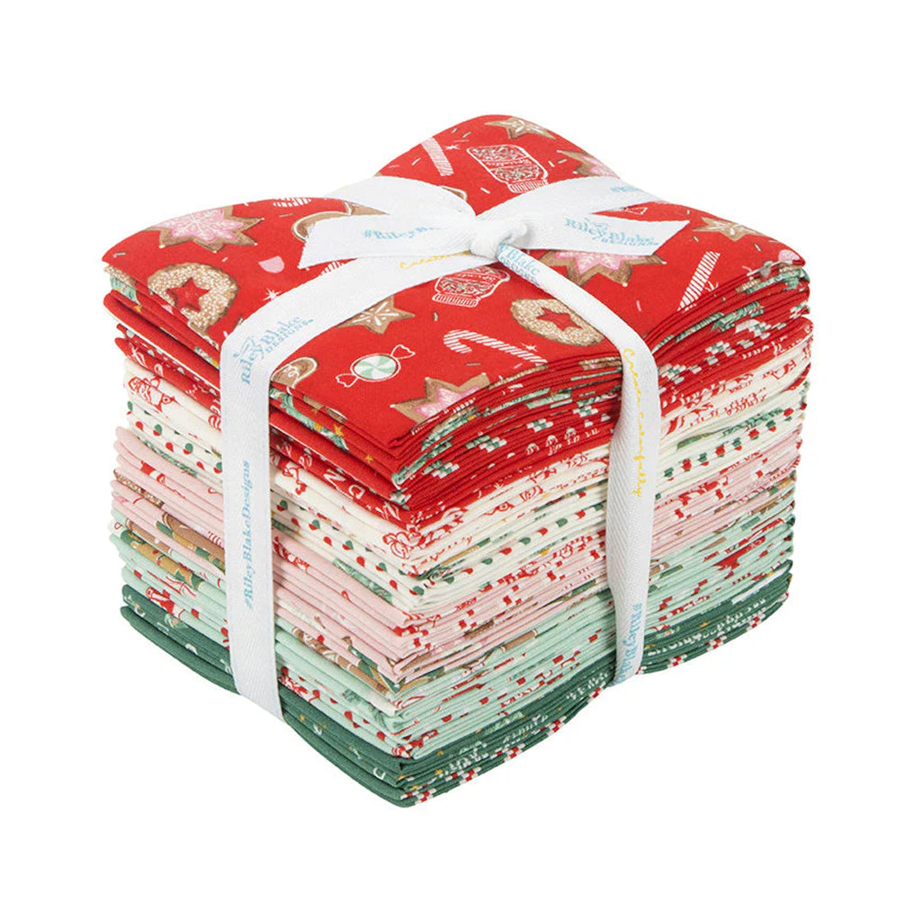 *Riley Blake HOLIDAY CHEER Fat Quarter Bundle 24 Fat Quarters