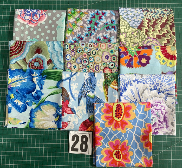 Kaffe Fassett Collective Collection Fat Quarter Bundle - 10 Metric Fat Quarters
