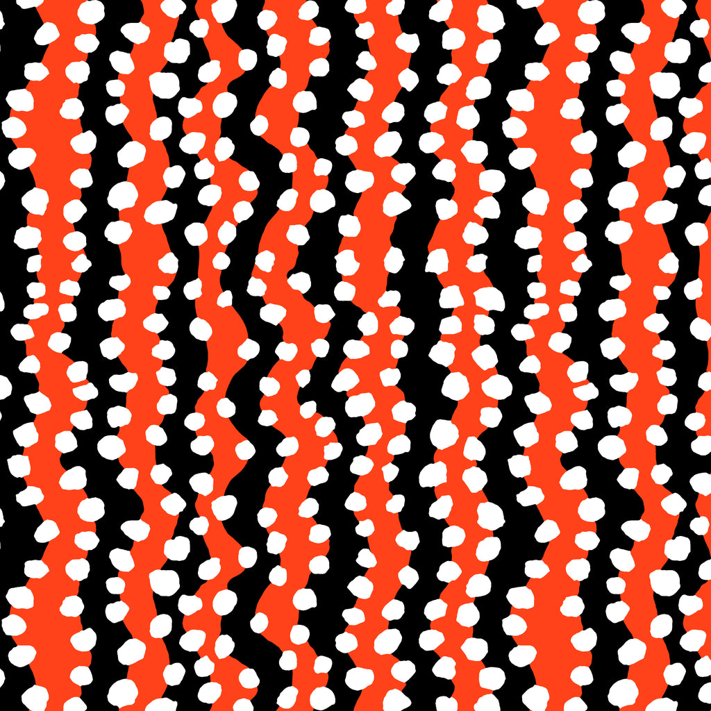 KFC Bubble Stripe BLACK PWBM082.*LAST CHANCE Priced per 25cm