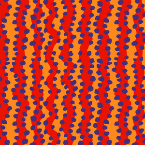 KFC Bubble Stripe RED PWBM082.*LAST CHANCE Priced per 25cm