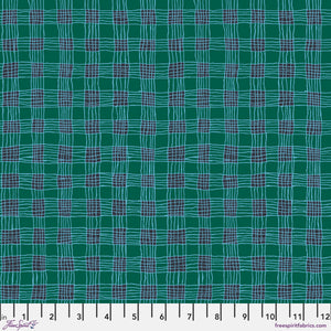 KFC Feb 2025 Gingham AQUA PWBM089 Priced per 25cm