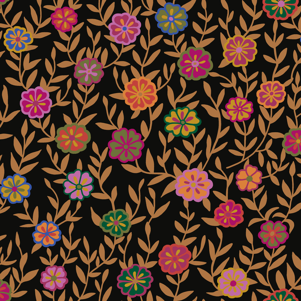 KFC Busy Lizzy Black PWGP175.Priced per 25cm *LAST CHANCE*