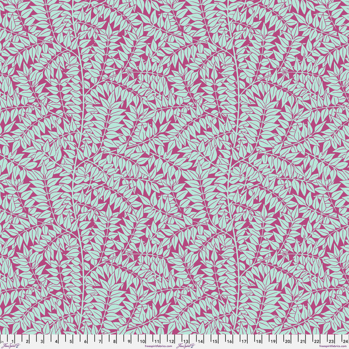 *Pre Order Kaffe & Morris & Co Branches MAGENTA PWKW009 Priced per 25cm - due Dec 2024