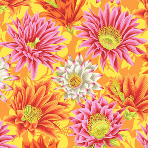 KFC Cactus Flower Yellow PWPJ096.Priced per 25cm