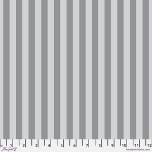 *Pre Order - GRAY TRUE COLORS PWTP069.FOG Tent Stripe.Priced per 25cm - Due Oct/Nov