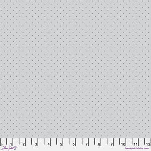 *Pre Order - GRAY TRUE COLORS PWTP185.FOG Tiny Dots.Priced per 25cm - Due Oct/Nov