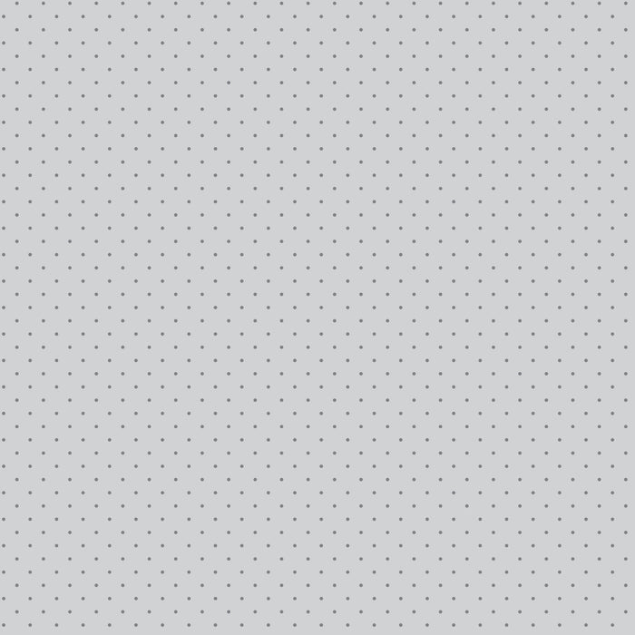 *Pre Order - GRAY TRUE COLORS PWTP185.FOG Tiny Dots.Priced per 25cm - Due Oct/Nov