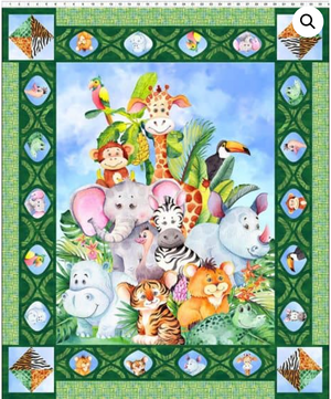 Jungle Friends Panel