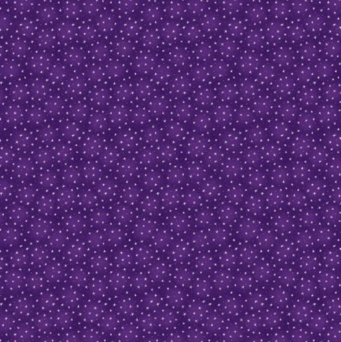 ** Blank Studio BQ2315 055 PURPLE Tonal Mini Star  108" / 270 cms Priced Per 50 Cm.